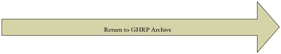 

Return to GHRP Archive